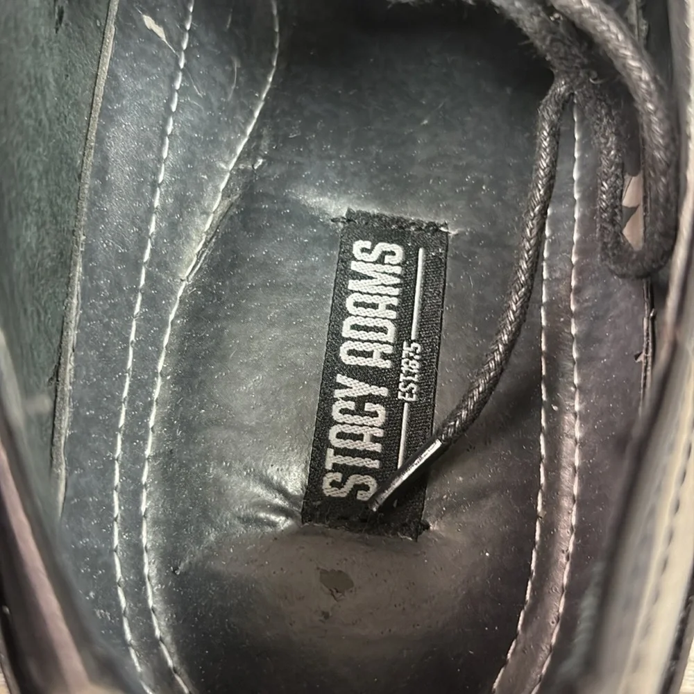 Stacy Adams CALHOUN Moc Toe Oxfords -Black Size 11